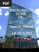 Background Guide of UNSC