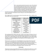 Prostate Specific Antigen