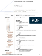 WBUT ORGANIZER - Model Question Paper Fibre Optics MCQ Solve Jee, Aiee, Engineering