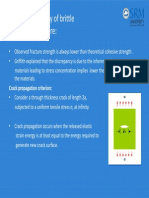 Griffith Theory of Brittle Fracture