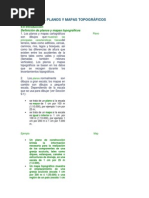Planos y Mapas Topográficos