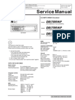 Service Manual: CD/MP3/WMA Receiver