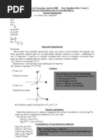 Exponencial e Logaritimica