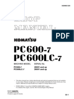 Shop Manual Pc600-7