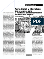 CHILLON Propuesta Comparatismo Periodismo y Literatura