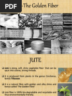 Jute - The Golden Fiber