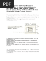 Problemas de Circuitos Magnéticos para Alumnos Del Laboratorio de Máquinas USMP