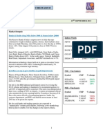 WealthRays - Markets at Sep 23 2013