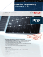 Bosch-C-Si M 60 Series Data Sheet