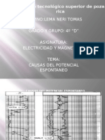 Causas Del Potencial Espontaneo