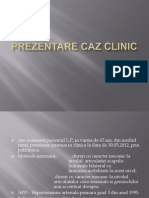 Prezentare Caz Clinic