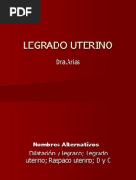 Legrado Uterino