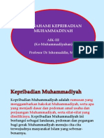 Memahami Kepribadian Muhammadiyah AIK III S5