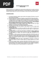 Instrucciones de Instalacion Ibm SPSS Statistics 20.0 Red PDF