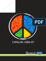 Biotechnology Biotechdesk Catalog 2006 07