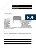 Consolidation - Odoemeter Test