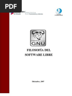 Filosofia Del Software Libre