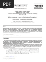 Self-Reference As A Principal Indicator of Complexity: Procedia Computer Science