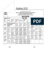 Ug Timetable