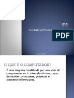 IPD Introdução Ao Processamento de Dados