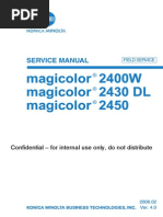 Magicolor2400 2430 2450FieldSvc