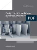 Flygt Design Recommendations For Axial and Mixed Flow Pumps