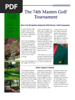 2010 Masters Golf Tournament 2x Satsun