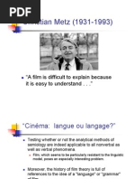 Film Language - Christian Metz