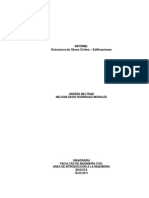 Informe de La Estructura de Obras Civiles - Edificaciones