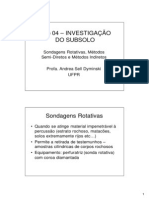 Investigação Subsolo