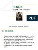 El Suicidio en Los Adolescentes