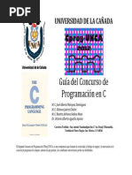 GuiaEjercicios C Cprog UNCA 2012