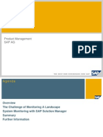 System Monitoring Quick Overview: Product Management Sap Ag