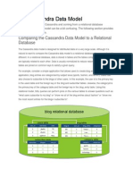 The Cassandra Data Model