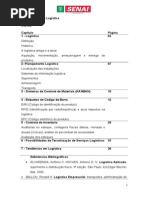 Apostila Fundamentos de Logística - Ok Atualizada