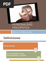 Trastorno de Personalidad Psicopática