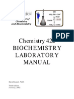 BIOchemistry LAB Manual