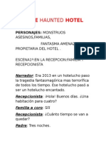 Guión de Diego: "The Haunted Hotel" .