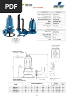 Pompe Submersibile Foras FTRT - Pliant Date Tehnice