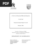 Delay Differential Equations