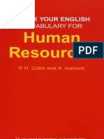 Check Your English Vocabulary For Human Resources