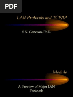 LAN Protocols and TCP/IP: © N. Ganesan, PH.D