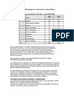 Identificación Del Perfil Epidemiológico de La Salud Del Niño y Niña en México Conalep