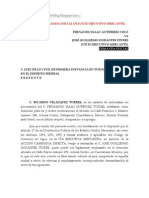 Modelo de Demanda Inicial de Juicio Ejecutivo Mercantil