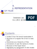 Internal Representation Of Files: Database Lab. 석사 3학기 방지환