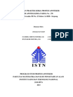 Laporan PKPA Apotek KF No. 278 Versailes BSD, Apoteker ISTN