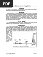 Flow Measurements Using Orifice