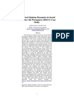 Political Opinion Dynamics in Social Networks