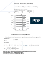 Design of A Multi-Storey Steel Structure