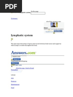 Llymphatic System